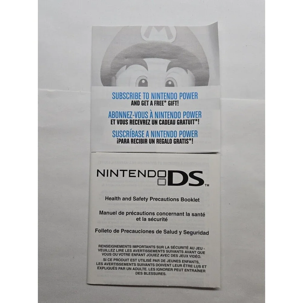 Super Mario 64 DS Nintendo DS 2004 TESTED No Manual